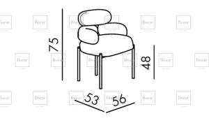 Chaise Alison