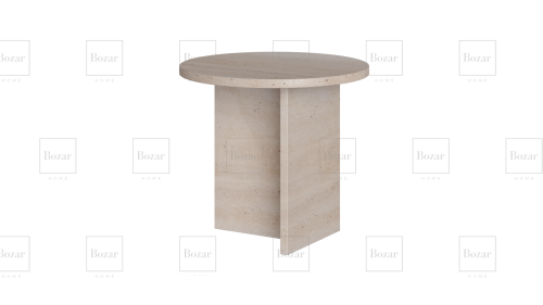 Table d'appoint Travertin Palais