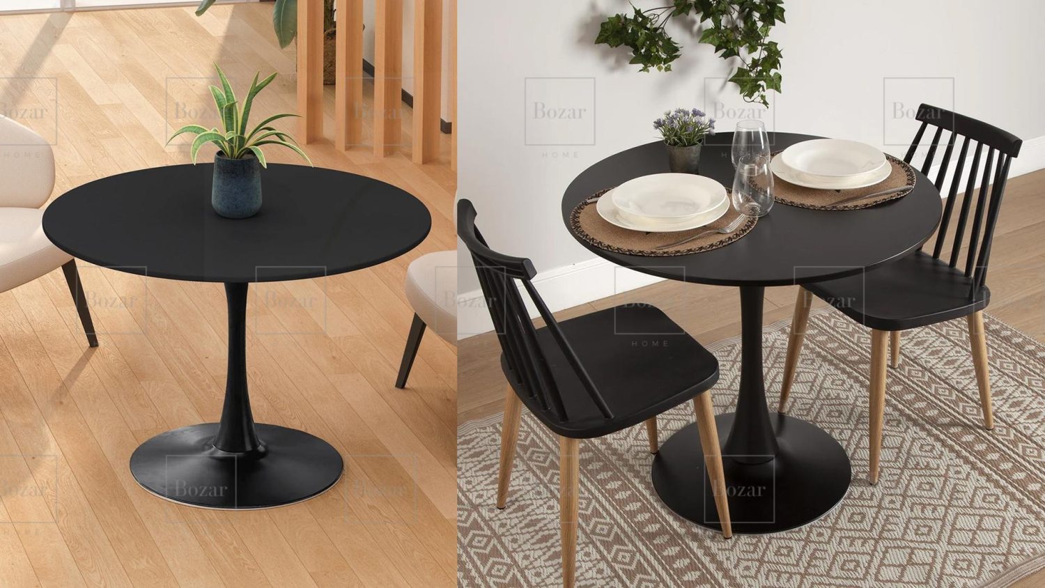 Table Zuivre Noir