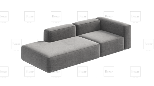 Canapé modulaire Miami Gris