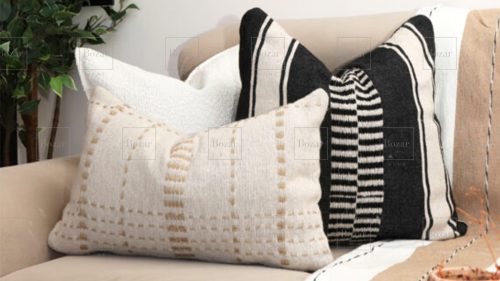 Collection ” Esprit Bohème ” – Composition 1-3 (Tissés à la Main en Pure Coton )