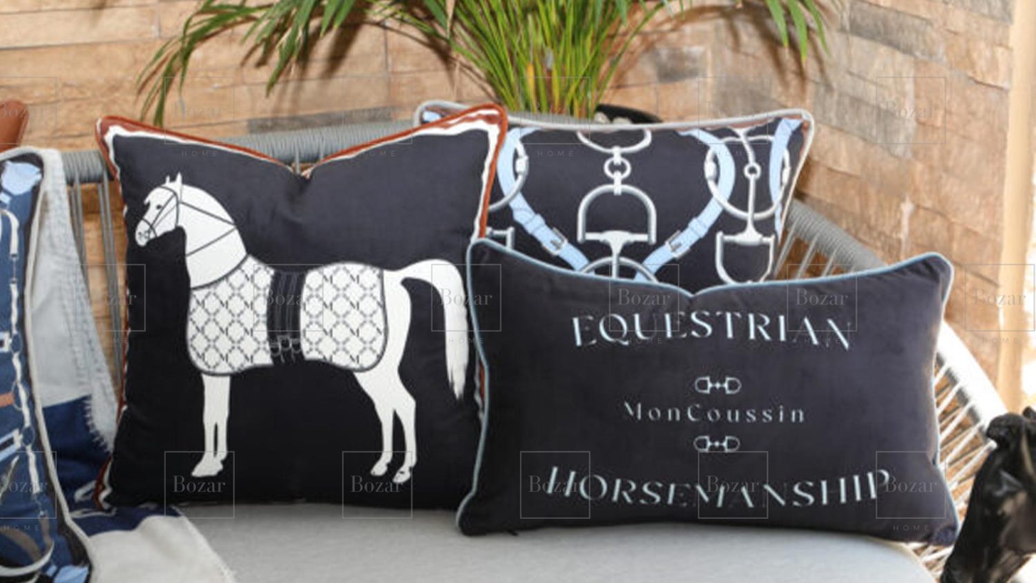 Collection ” Au Galop ! ” – Composition 4 Bleu