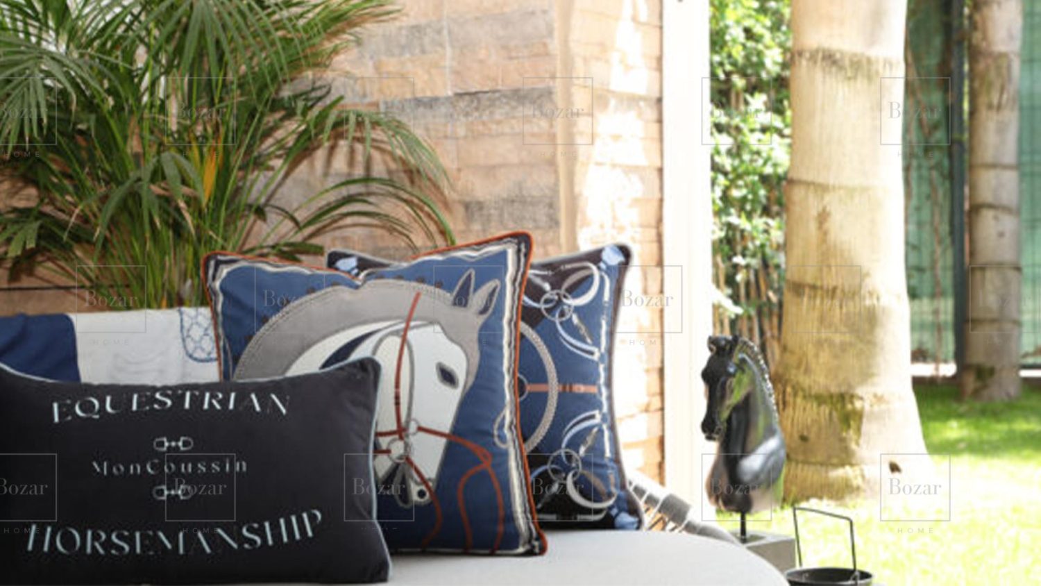 Collection ” Au Galop ! ” – Composition 1 Bleu